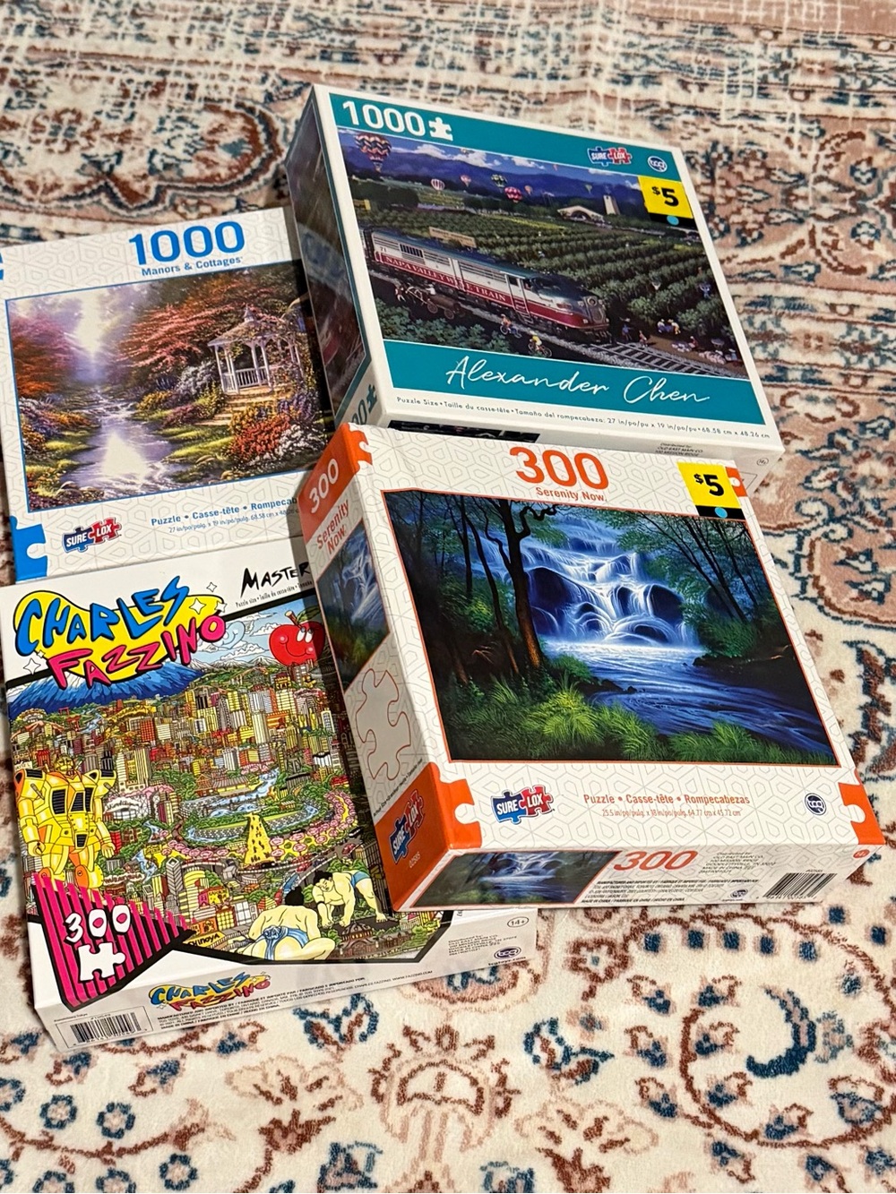Bundle of 4 Brand new puzzles